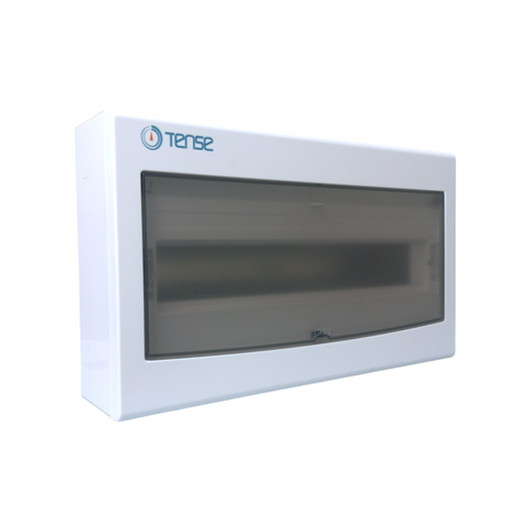 TENSE Metal Base Distribution Box | Durable Electrical Distribution Enclosure for Safe Power Management