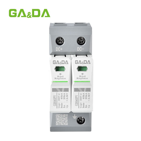 GA&DA G2040PV 2P DC 1000V Surge Protection Device (SPD) – Reliable DC Surge Protector