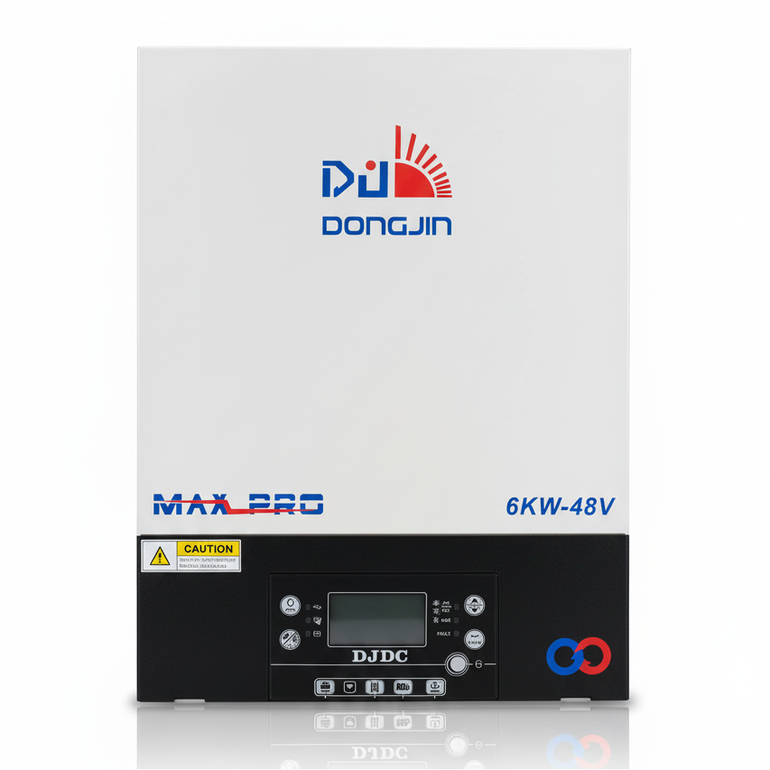 DJDC MAX PRO 6KW Hybrid Solar Inverter with PV6000 | Dual Output | IP21