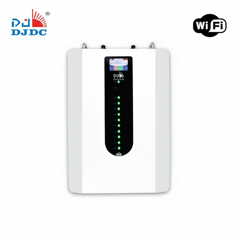 DJDC Dongjin 25.6V 100Ah  Lithium-Ion  LiFePO4 Wall-Mounted Battery with WiFi & Bluetooth 2.56kw- IP32