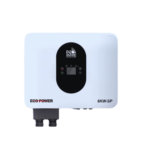 DJDC ECO Power 6KW Hybrid Solar Inverter with PV9000 | Single Phase | IP66