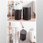 Hydraulic Dustbin – Matt Black