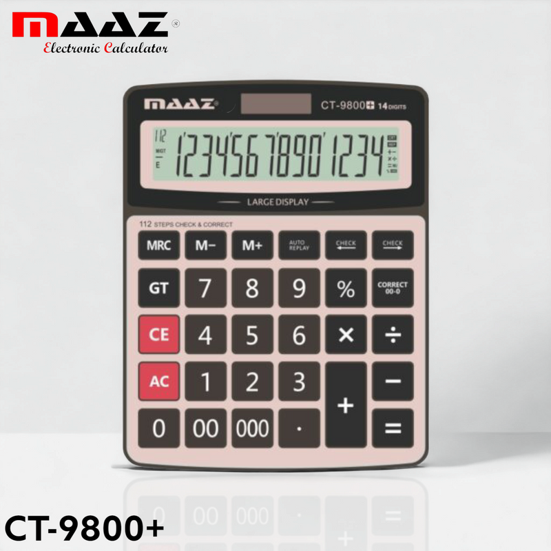 MAAZ CT 9800+ Calculator Original