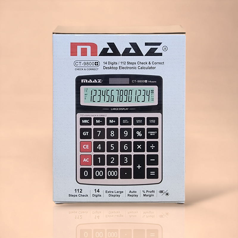 MAAZ CT 9800+ Calculator Original