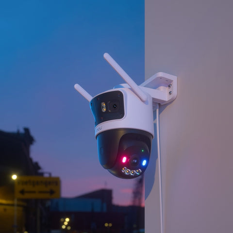 IMOU S7UP-11MOWED Triple Lens Cruiser (3+3+5MP) 11MP WiFi 6 PTZ Security Camera | 360° Pan Tilt, Dual View, Active Deterrence