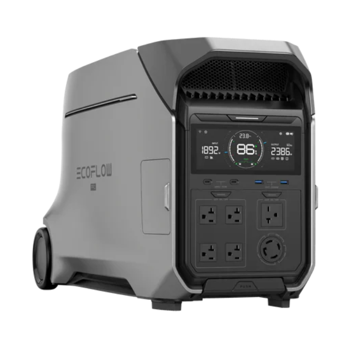 EcoFlow DELTA Pro 3 Portable Power Station – 4000W Expandable Solar Generator with Fast 7000W Multi-Charging