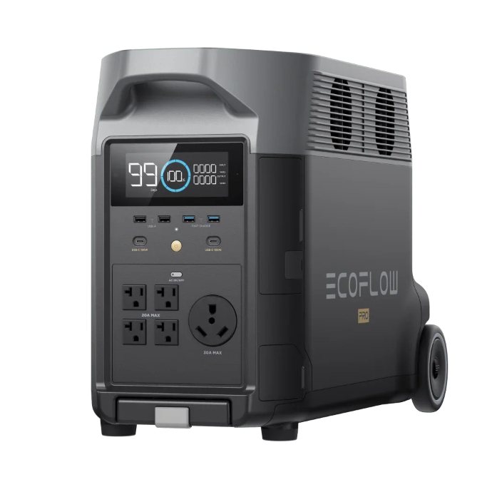 EcoFlow DELTA Pro Portable Power Station – 3600Wh Expandable Solar Generator for Home Backup & Outdoor Power