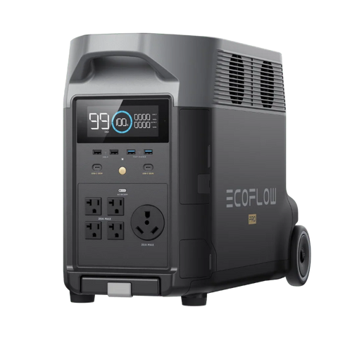 EcoFlow DELTA Pro Portable Power Station – 3600Wh Expandable Solar Generator for Home Backup & Outdoor Power