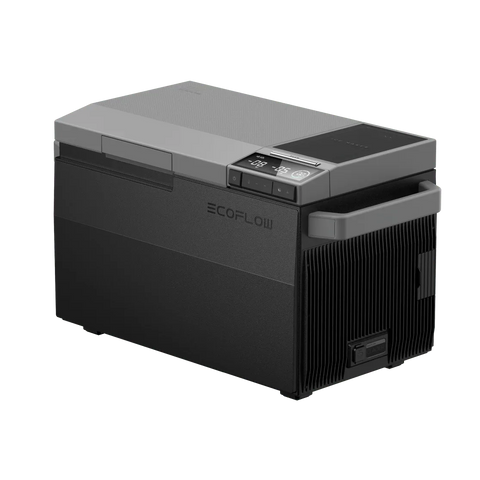 EcoFlow GLACIER Portable Refrigerator – Dual-Zone 35L Smart Fridge with Fast Cooling & Solar Charging