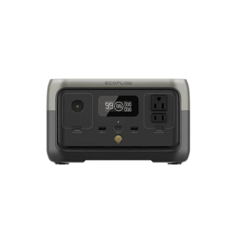 EcoFlow RIVER 2 Portable Power Station – 256Wh Compact Solar Generator for Outdoor & Emergency