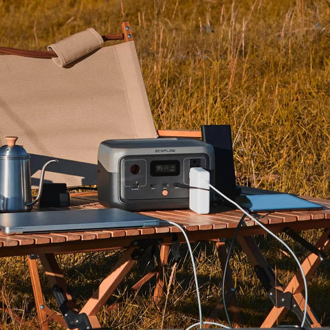 EcoFlow RIVER 2 Portable Power Station – 256Wh Compact Solar Generator for Outdoor & Emergency