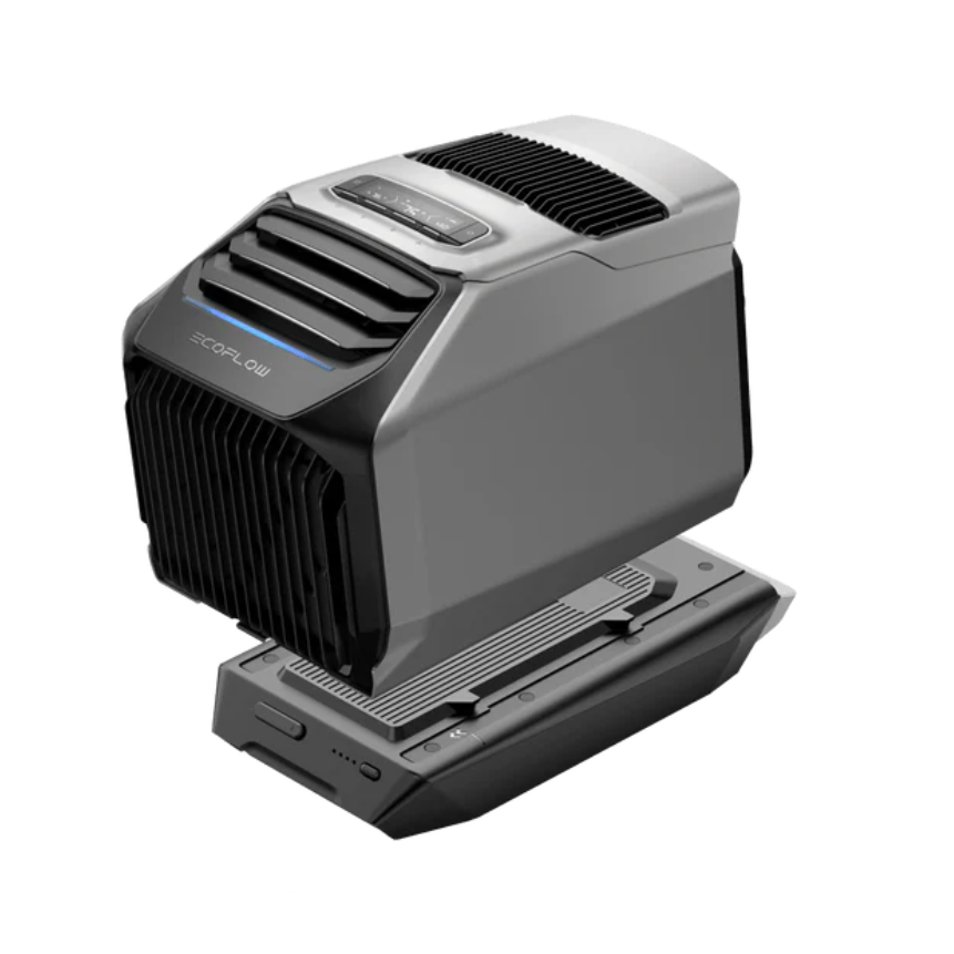 EcoFlow WAVE 2 Portable Air Conditioner + Add-On Battery – 5100BTU Cooling & 6100BTU Heating | Solar & Battery Powered