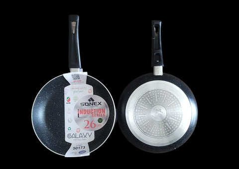 Sonex Induction Series Galaxy Fry Pan Non stick Inner or Outer Marble coating 26cm (50173)