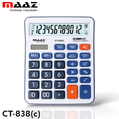 MAAZ CT 838c Calculator Original