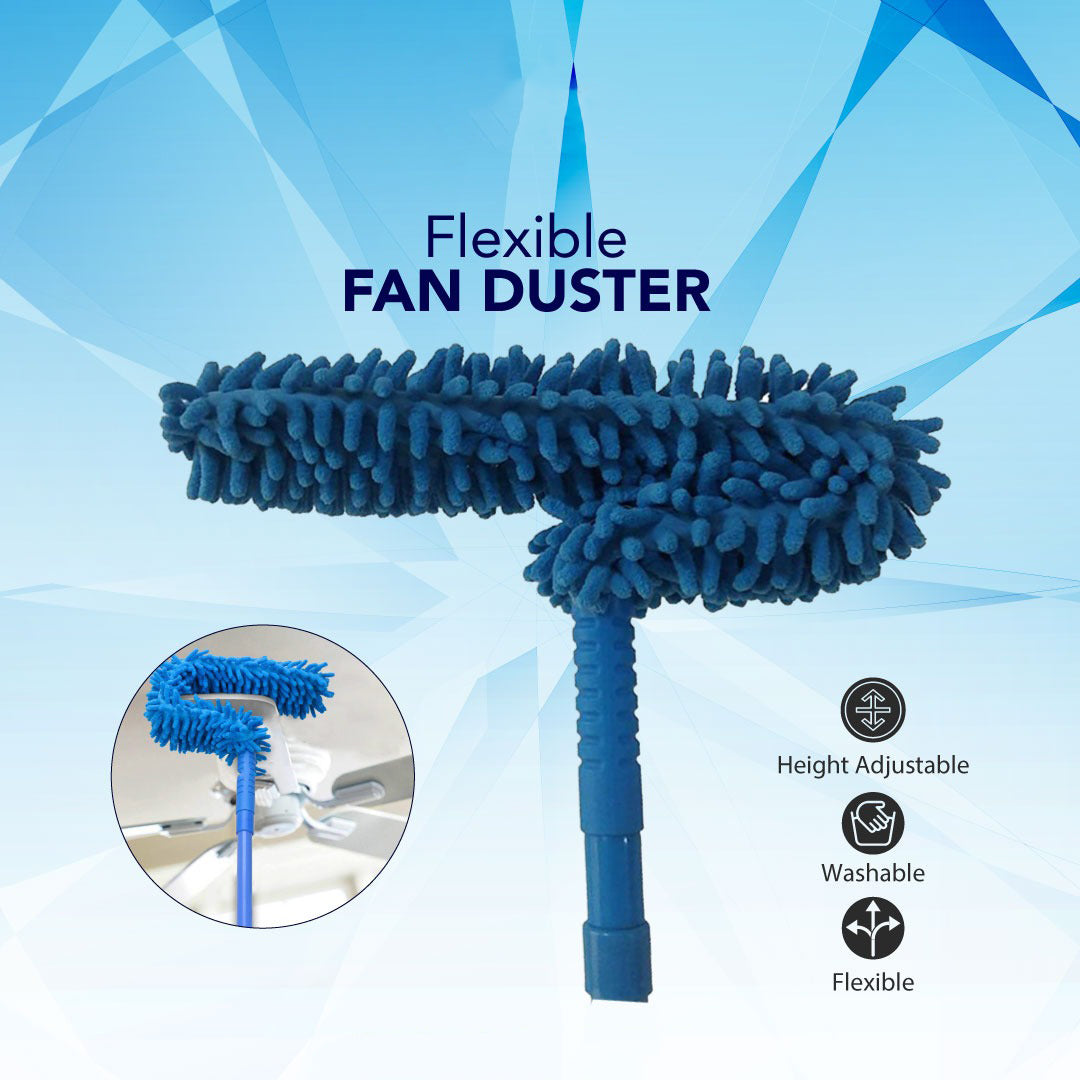 Flexible Micro Fiber Duster Extendable Rod – Fan Duster – Alladin Store