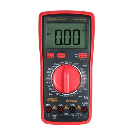 SMART SENSOR Digital Multimeter ST890D Portable Universal Meter 750 AC/ 1000 DC Tester