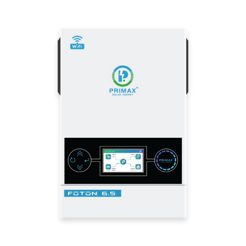 PRIMAX FOTON 6.5 4.5KW Hybrid Solar Inverter With 6500W Mppt Solar Charge Controller