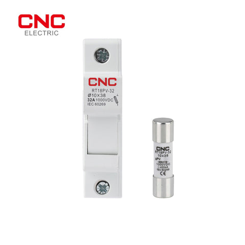 CNC RT18PV-32 DC 1000V 1P Fuse Holder & 20A Fuse Set – Overload & Short Circuit Protection