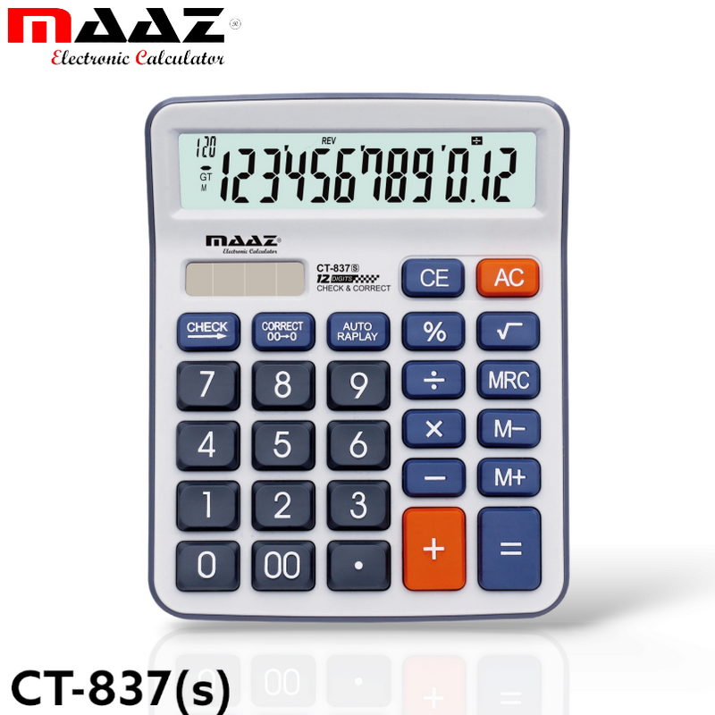 MAAZ CT 837s Calculator Original