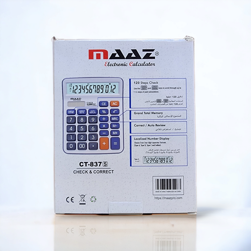 MAAZ CT 837s Calculator Original