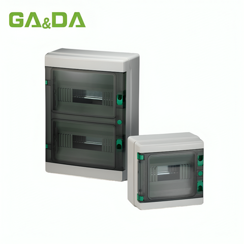 GA&DA Plastic Distribution Box IP65 GDA – Heat and Fire Resistant - Heatproof Waterproof Electrical Enclosure for Safe Power Distribution