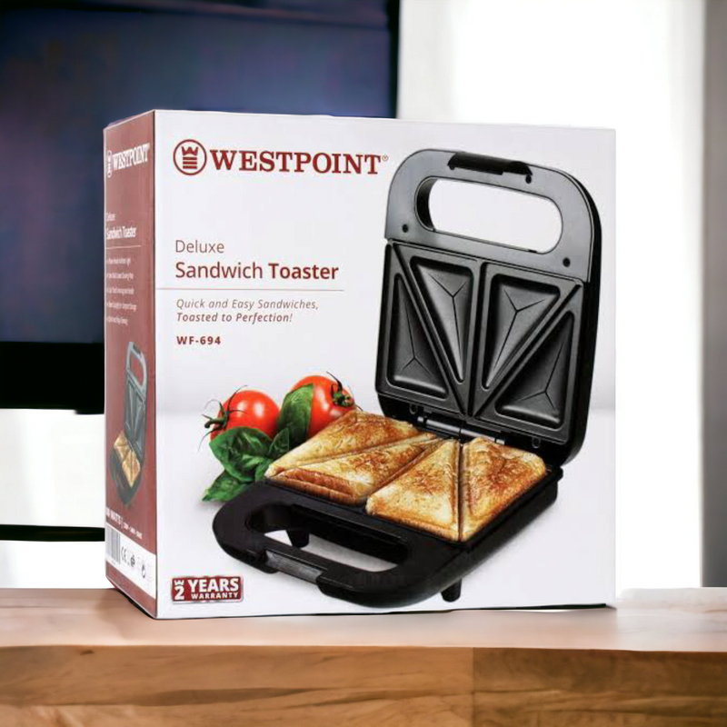 Westpoint WF 694 Sandwich Maker with Official 2 Years Warranty