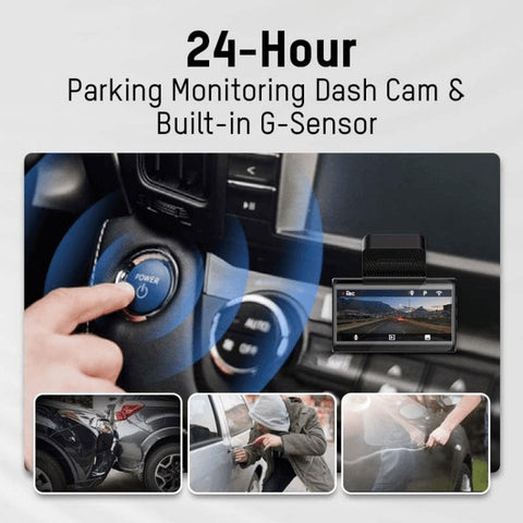 Hikvision DS-AE-DC2018-D1 Dashcam 2MP 1080P Car DVR Camera | WiFi, Night Vision, G-Sensor & Parking Monitoring