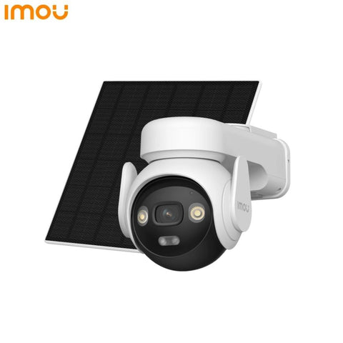 IMOU B7ED-5M0TEA-EU/FSP14 4G Security Camera with Solar Panel – 3K UHD, AOV 365-Day Recording, Dual 4G + WiFi, AI Human Detection