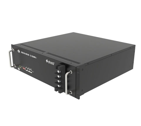 SHOTO SDC10-Box5 51.2V 100Ah LiFePO₄ Lithium-Ion Battery – 5.12kWh – IP20