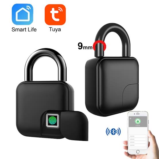 Smart Fingerprint Bluetooth Padlock Heavy-duty Metal body