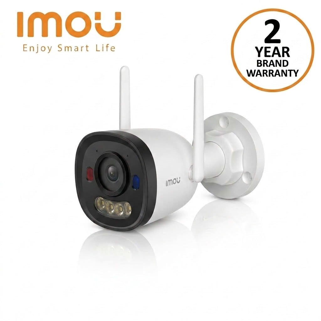 IMOU Bullet-2E Pro 3MP Outdoor WiFi Security Camera IP67 IPC-K3DP-3H0WF
