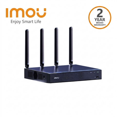 IMOU N110W Smart Wi-Fi Recorder – 8 Channel H.265 Wireless NVR with Wi-Fi 6, Two-Way Audio & App Control