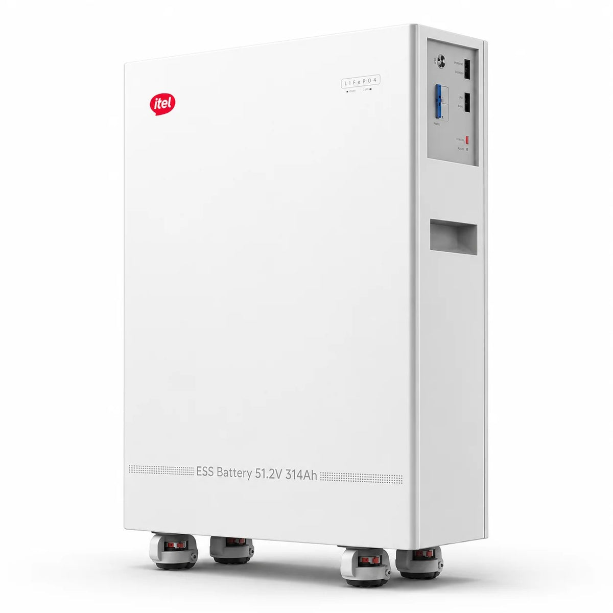 Itel 16kWh 51.2V 314Ah LiFePO4 Lithium Battery IP20