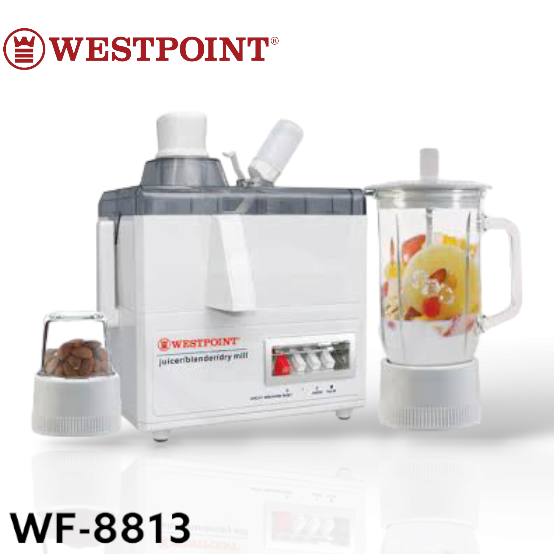 Westpoint WF 8813 Juicer Blender Dry mill with Official 2 Years Warrenty