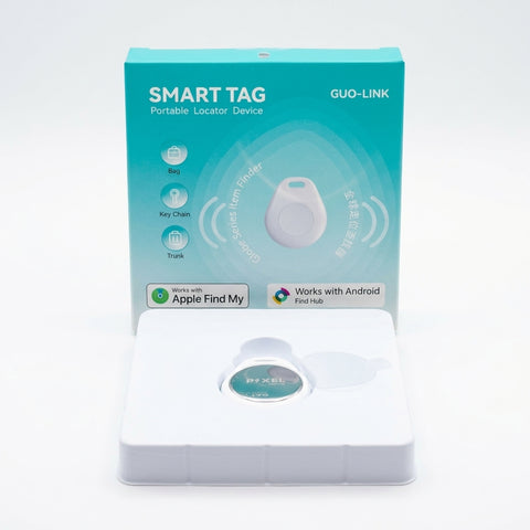 Pixel Smart Plastic Key Ring | GPS Locator Smart Tag