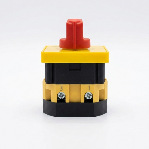 Kripal UKG1 2P 16A Selector Switch 61002 | OFF-ON Surface Mount Rotary Switch 48×48mm