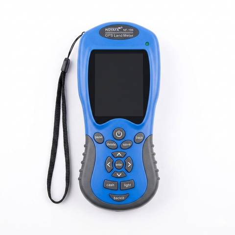 NF-198 GPS Land Meter | Digital Area & Distance Measurement Device with Satellite Signal Analysis
