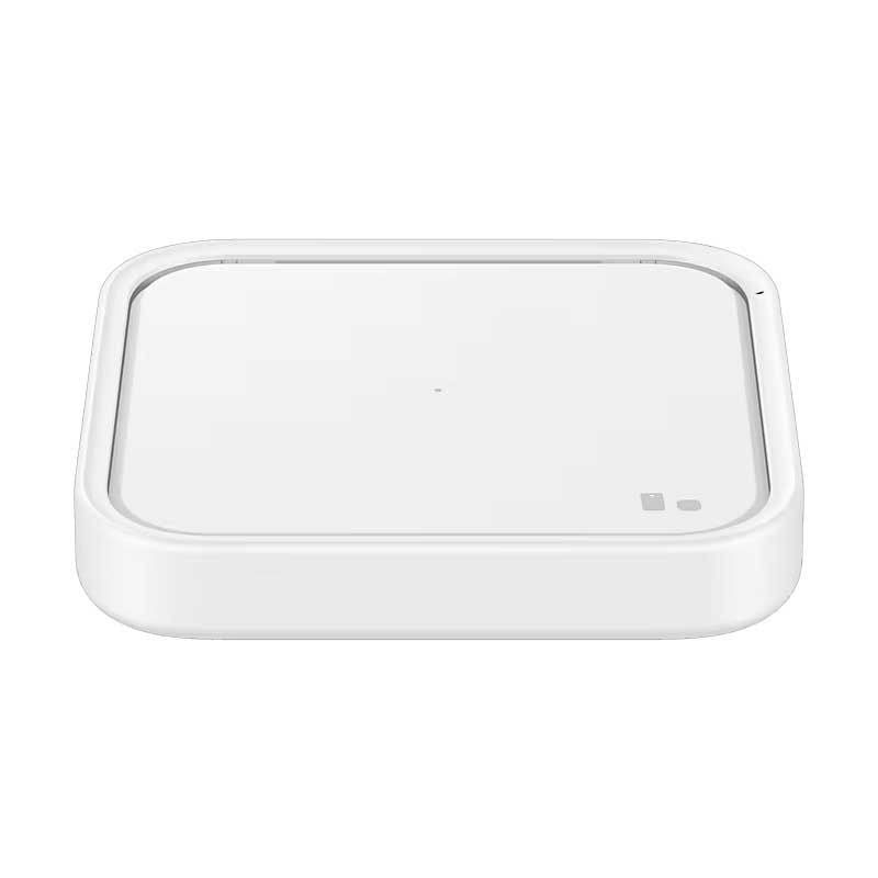 Samsung Super Fast Wireless Charger (MAX 15W) White (EP-P2400) With 25W 3 Pin PD Adaptor And C2C Cable 1M