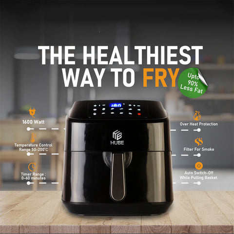 Hube 7 Liter Air Fryer With Official Warranty