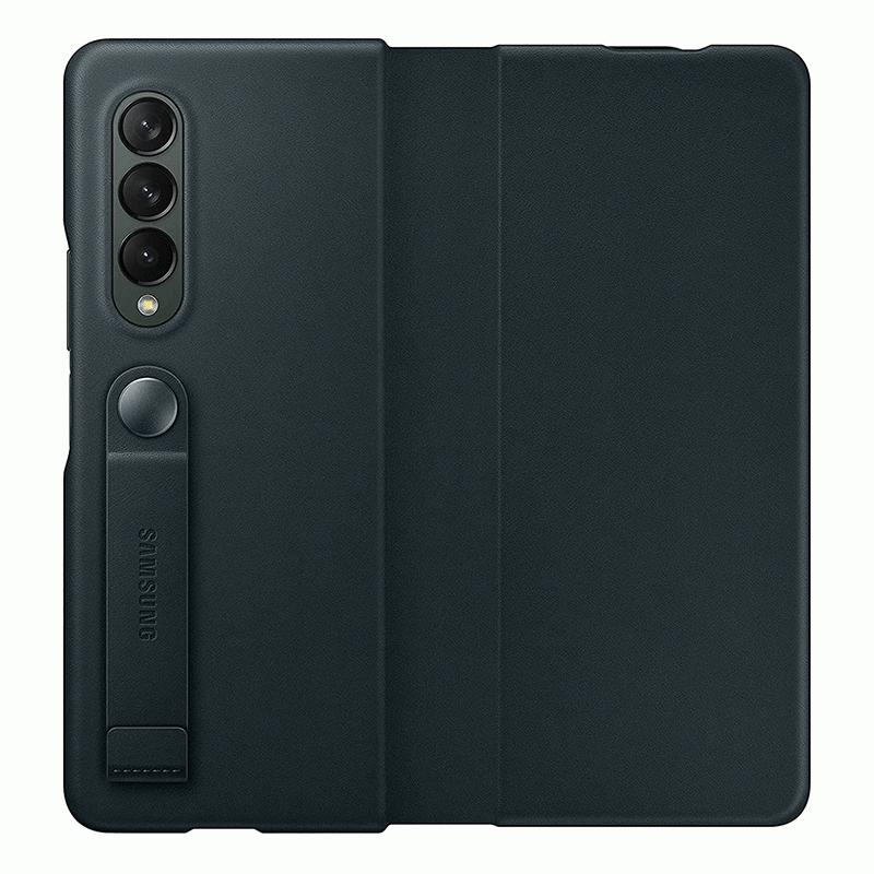 Samsung Galaxy Z Fold 3 Leather Flip Cover 5G