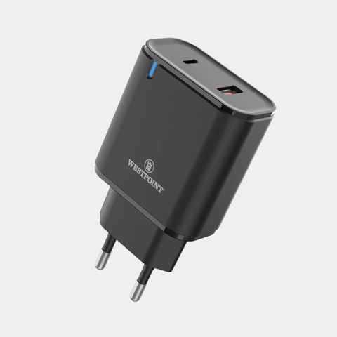 Westpoint WP-05 Charger (PD20W + QC 3.0) With Official Warranty