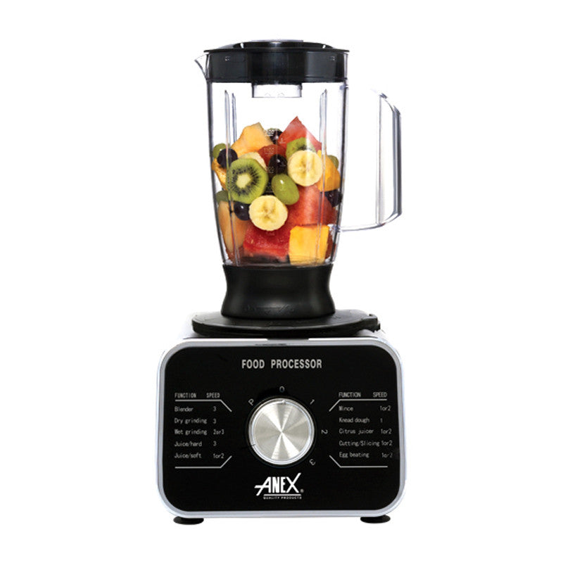 Anex AG-3156 Deluxe Food Processor With Official Warranty