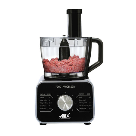 Anex AG-3156 Deluxe Food Processor With Official Warranty