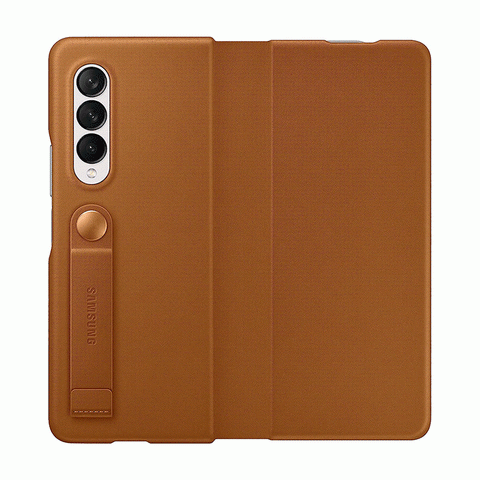 Samsung Galaxy Z Fold 3 Leather Flip Cover 5G