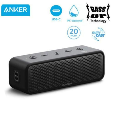 Anker Soundcore Select 2 Portable Waterproof Bluetooth Speaker