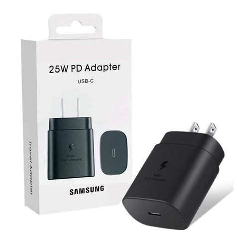 Samsung 25W Power Adapter W/O Cable 2 Pin EU Plug New Version