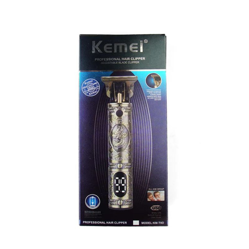 Kemei KM-T9D Professional Hair Clipper For Men With Official Warranty