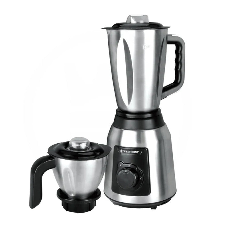 Westpoint WF-364 2 In 1 Blender & Chopper Steel Body With Official Warranty