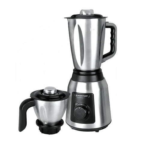 Westpoint WF-364 2 In 1 Blender & Chopper Steel Body With Official Warranty