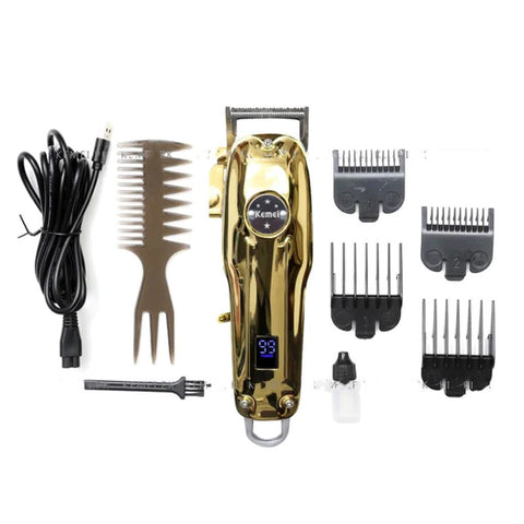 Kemei KM-1986 + PG Barber Professional Hair Clipper With Official Warranty